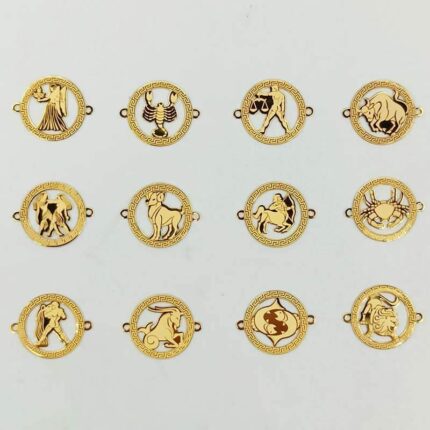 پلاک ماه تولد دستبندی و گردنبندی